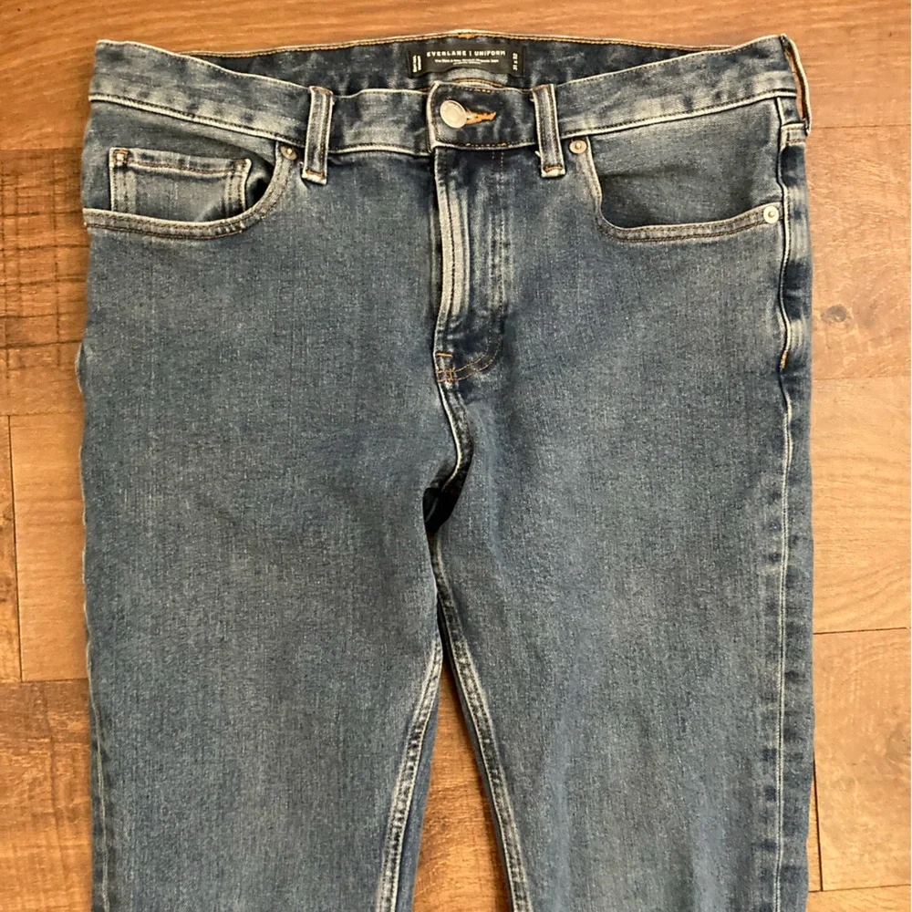 EVERLANE Uniform The Slim 4 Way Stretch Organic Jean Premium Denim Men’s 31x32